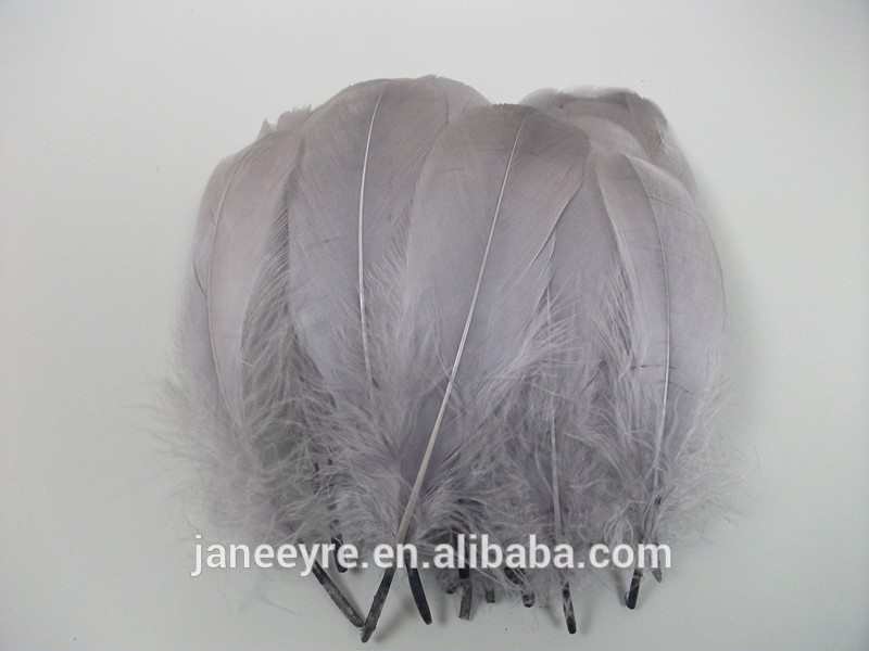 安い染めファッション魅惑的な物のための灰色のガチョウの羽毛/帽子を飾る-フェザー問屋・仕入れ・卸・卸売り