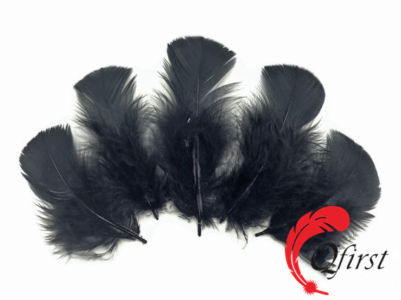 最高の販売の羽衣工場卸売安い染め黒七面鳥フラット胴体の羽-フェザー問屋・仕入れ・卸・卸売り