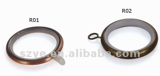 R01 25ミリメートル銅メッキ金属カーテンリング用カーテンロッド-カーテンの棒、リール&アクセサリー問屋・仕入れ・卸・卸売り