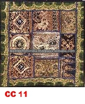インドのエレファントデザイン刺繍クッションカバー-クッションカバー問屋・仕入れ・卸・卸売り