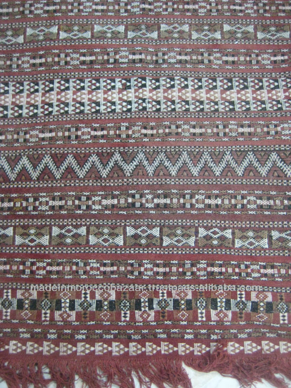 本物のモロッコの手作り部族ヴィンテージベルベル人キリム絨毯-ラグ問屋・仕入れ・卸・卸売り