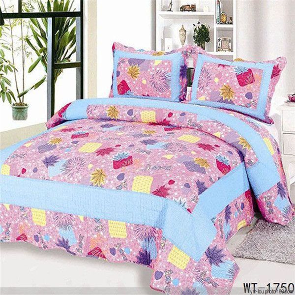 綿100％虹色の寝具はキングサイズを設定しますシルクジャカードアメリカンスタイルの寝具セットの豪華さ-キルト問屋・仕入れ・卸・卸売り