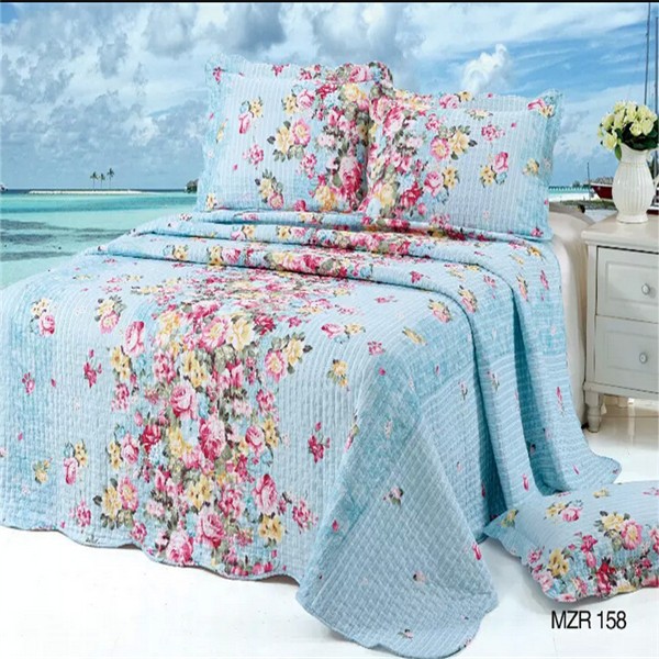 綿100％分散させる大きな花の寝具セット安い価格で-キルト問屋・仕入れ・卸・卸売り