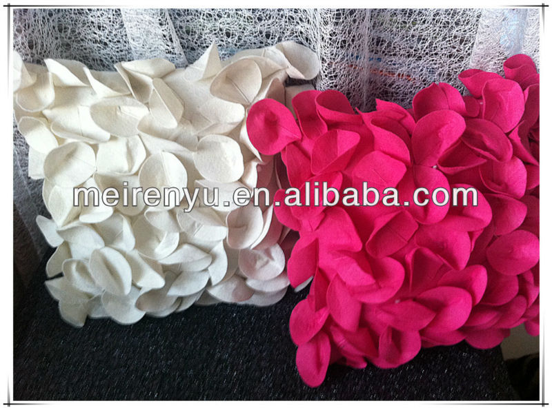熱い販売の新しい設計の花刺繍装飾されたベルベットのクッション-クッション問屋・仕入れ・卸・卸売り