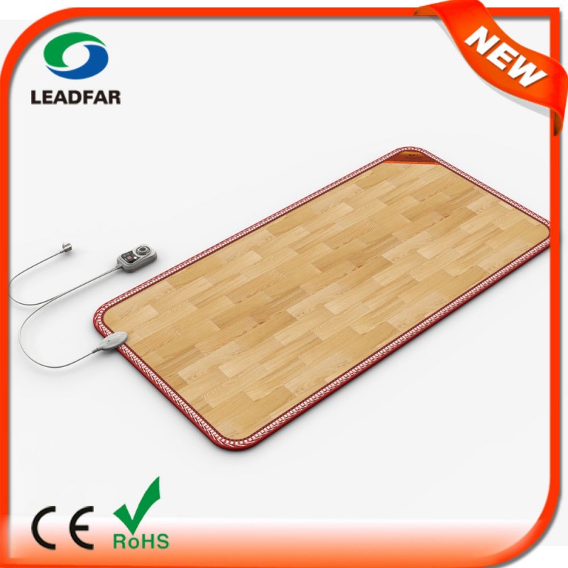Leadfar 2015新しいデザインアンチスリップ電気カーボンクリスタルシステム加熱された加熱足マット-マット問屋・仕入れ・卸・卸売り
