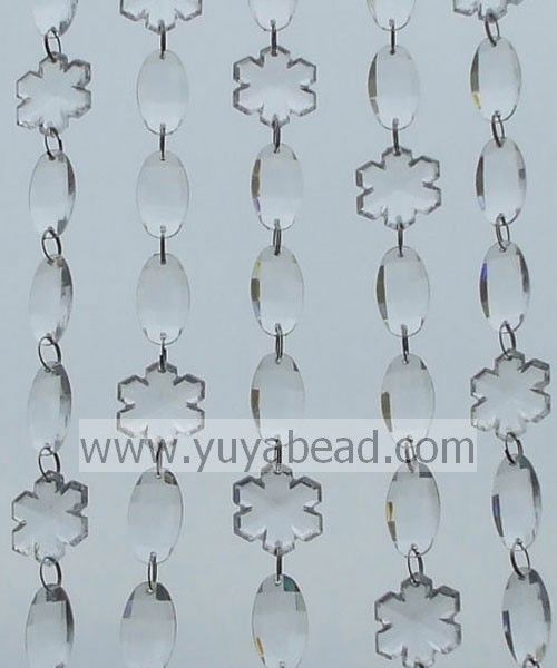 夏34ミリメートル・34ミリメートルビーズカーテントリミングのためのプラスチック製のリングの花輪-カーテン問屋・仕入れ・卸・卸売り