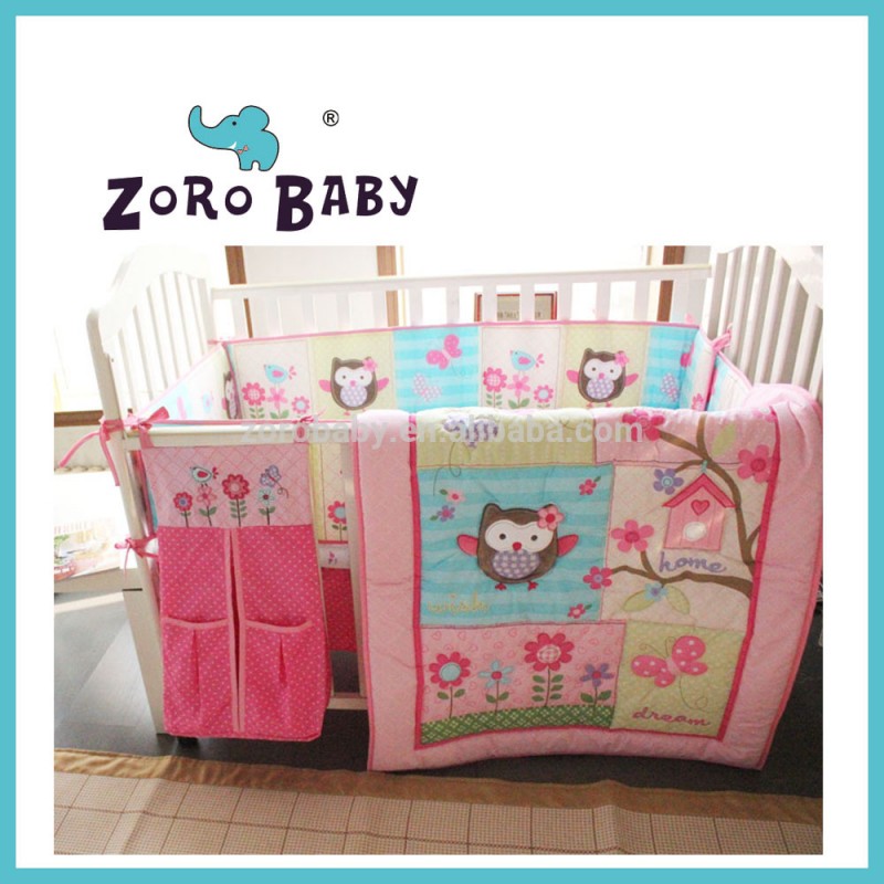 プリンセスピンクの蝶・女の赤ちゃんの寝具-寝具セット問屋・仕入れ・卸・卸売り