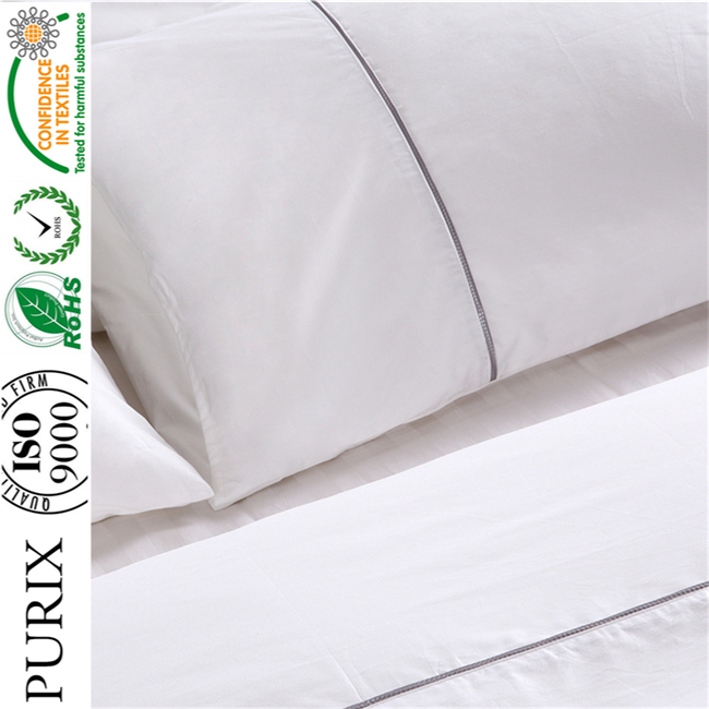 Purix 80 sグレーグレースサテン寝具セット100%綿高密度ホテルリネンメーカー-寝具セット問屋・仕入れ・卸・卸売り