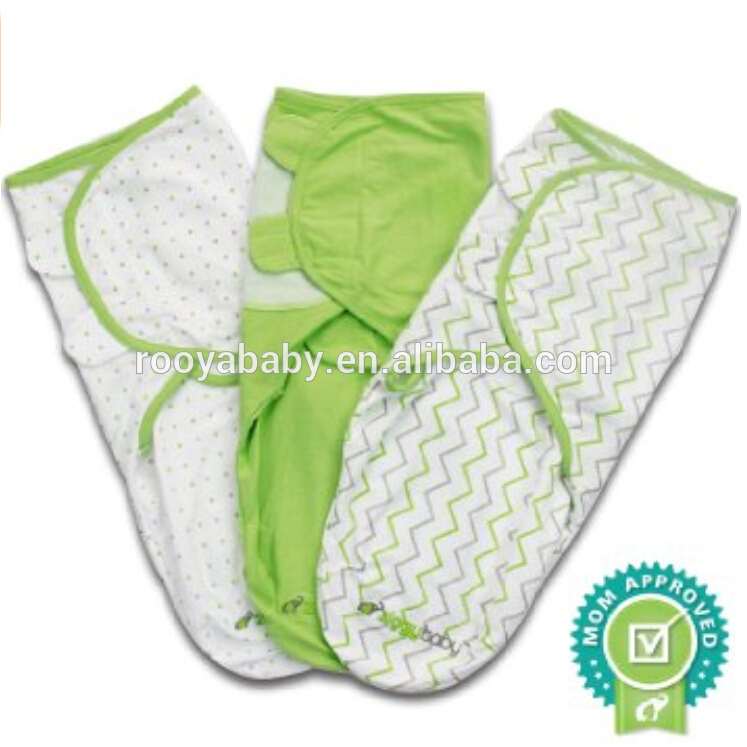ソフト 100% コットン赤ちゃん おくるみ高品質新生児モスリン ブランケット調節可能な ラップ-毛布問屋・仕入れ・卸・卸売り