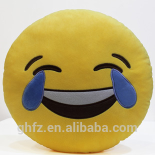 クリスマスのギフトemoji2015丸い綿のクッションの枕-タオル問屋・仕入れ・卸・卸売り