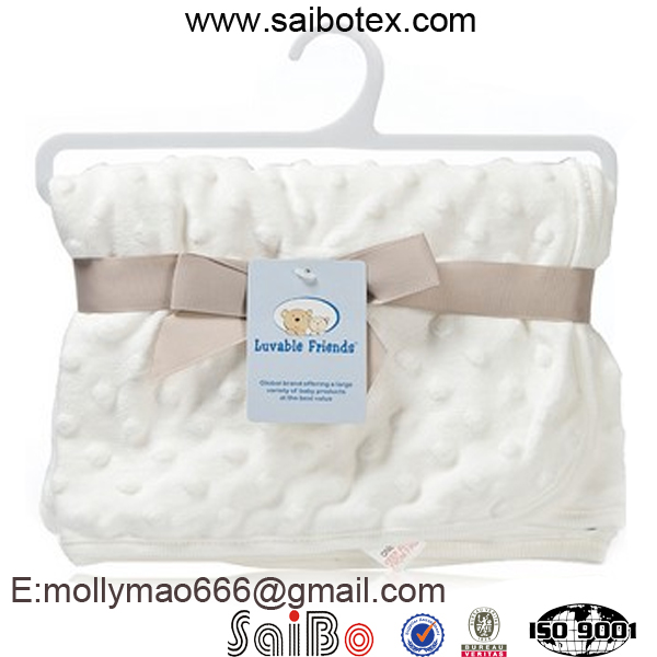 high quality white soft warm baby swaddle blanket-毛布問屋・仕入れ・卸・卸売り