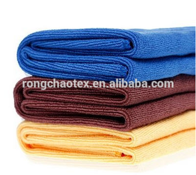 織布の熱販売100％超極細繊維のマイクロファイバータオルプライベートラベルを持つ低価格-タオル問屋・仕入れ・卸・卸売り
