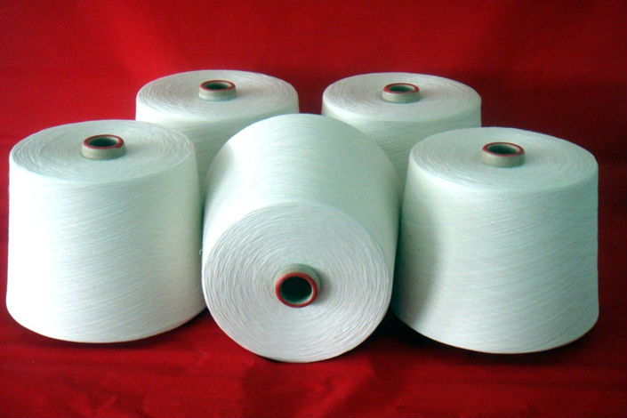 100％ポリエステルリングが糸を紡績、 pe30/1-ポリエステル糸問屋・仕入れ・卸・卸売り