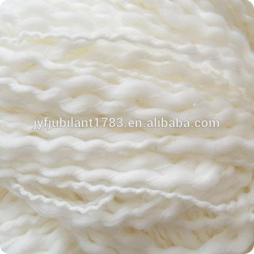 アクリルと綿のスラブ糸1/7nm/big- 腹を編むための糸のパターンを編み-リサイクル糸問屋・仕入れ・卸・卸売り