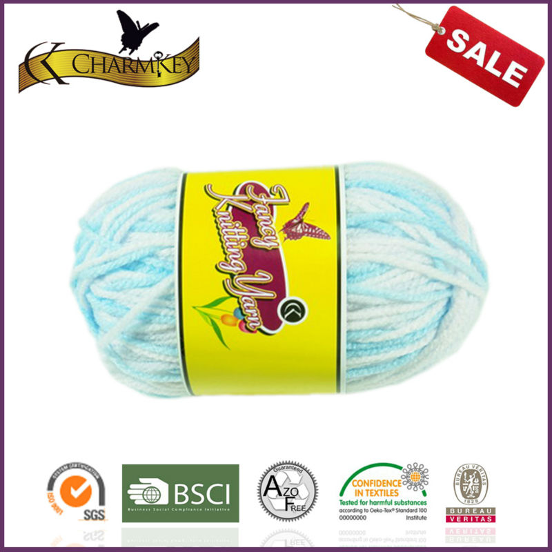 分厚いアクリルflecked100g多色アクリル糸を編む-毛糸問屋・仕入れ・卸・卸売り
