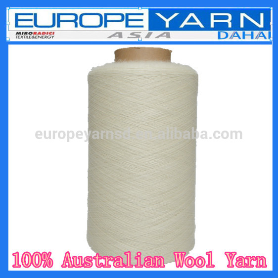 100%オーストラリアトップウール糸、 梳毛紡績糸、28nm/2-毛糸問屋・仕入れ・卸・卸売り