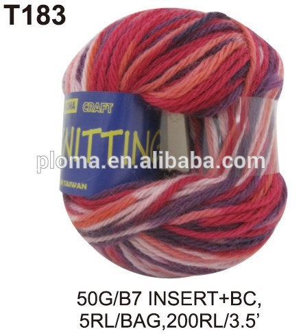 工芸品が糸を編みウールの手編み糸-毛糸問屋・仕入れ・卸・卸売り