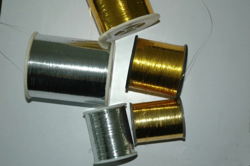 金と銀の刺繍メタリック糸-毛糸問屋・仕入れ・卸・卸売り