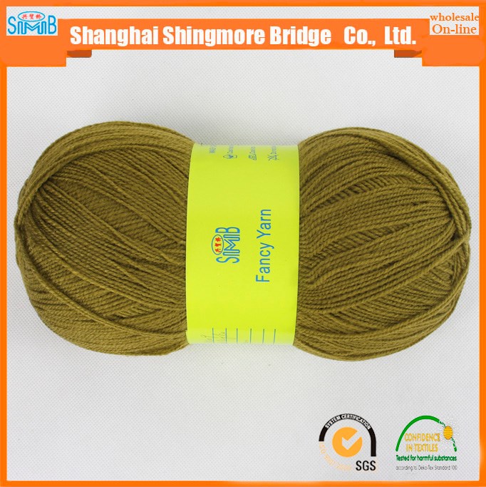 中国エコテックス糸サプライヤーshingmoreブリッジ熱い販売良い品質100アクリル糸で格安peice-毛糸問屋・仕入れ・卸・卸売り
