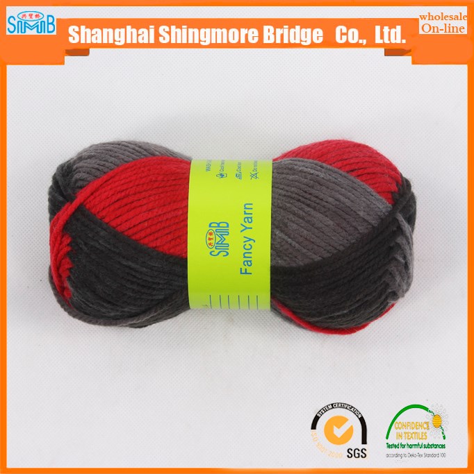 中国編み糸メーカーshingmoreブリッジベストセラー工場価格アクリル分厚い糸編み物用-毛糸問屋・仕入れ・卸・卸売り