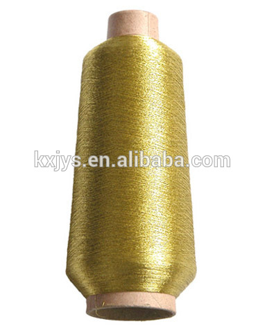 ゴールドメタリックのスレッド蛍光150dstタイプ金属糸-毛糸問屋・仕入れ・卸・卸売り