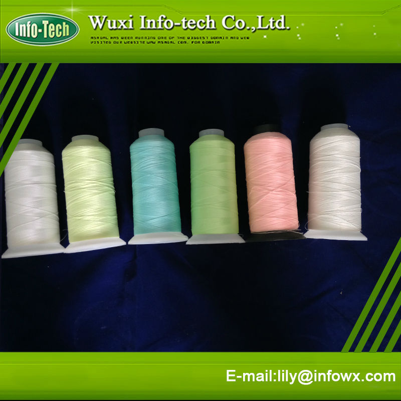 蓄光フィラメント糸と繊維刺繍のための-糸問屋・仕入れ・卸・卸売り