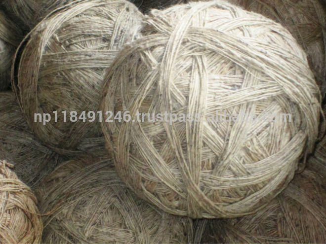 100％麻ロービング/イラクサ手編み用ロービング-毛糸問屋・仕入れ・卸・卸売り