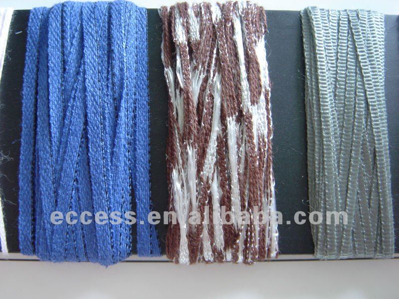3.1ファンシー綿とナイロンテープヤーンを編み物用糸-毛糸問屋・仕入れ・卸・卸売り