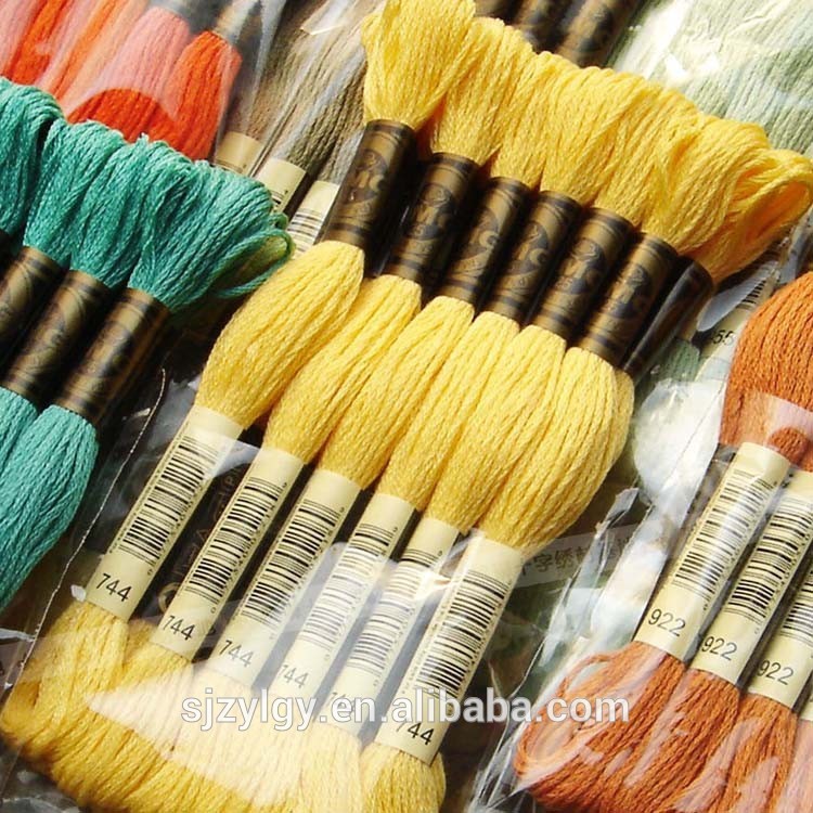 クロスの手が作ったmatrialsstithc製品の糸の刺繍綿縫糸-糸問屋・仕入れ・卸・卸売り