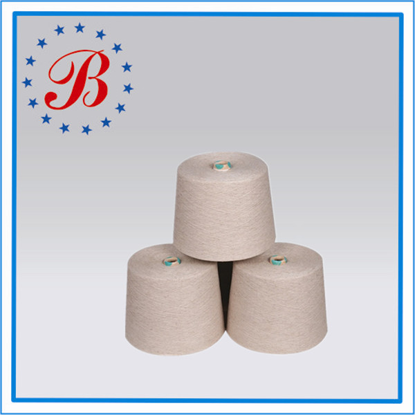 Cvc綿ne50/1/ポリエステル混紡糸70％/30％編み物と織物のために-リサイクル糸問屋・仕入れ・卸・卸売り