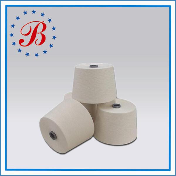 Tc綿ne20/1/ポリエステル混紡糸60％/40％編み物と織物のために-リサイクル糸問屋・仕入れ・卸・卸売り