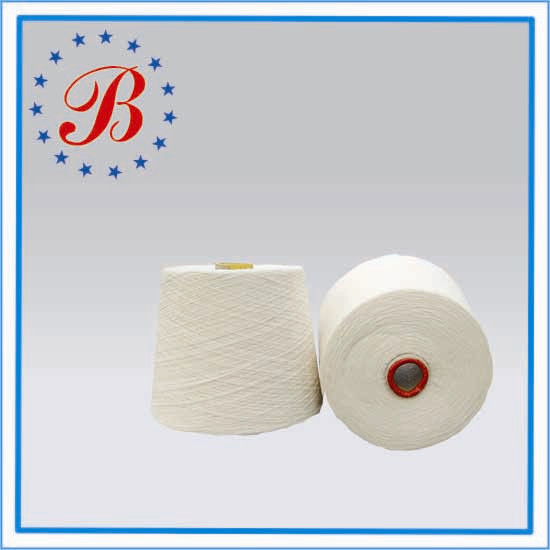 コーマ綿ne20/1/ビスコース70％/30％編み物と織物のための混紡糸-リサイクル糸問屋・仕入れ・卸・卸売り