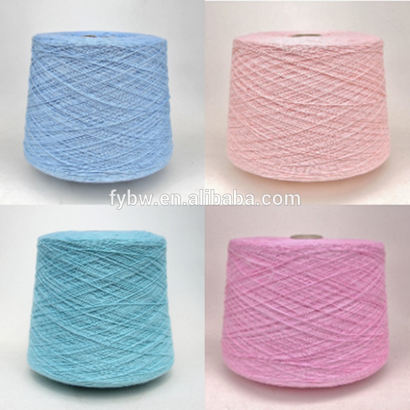 自然な色45s/1リングは、 梳毛紡績100％綿糸編み物と織物のために-リサイクル糸問屋・仕入れ・卸・卸売り