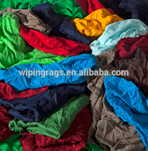 着色されたt- シャツ100％安い価格で綿のぼろ-リサイクル糸問屋・仕入れ・卸・卸売り