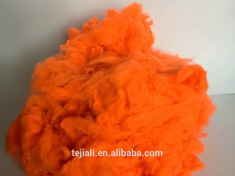 オレンジ色、リサイクル主食ポリエステル繊維-化繊問屋・仕入れ・卸・卸売り