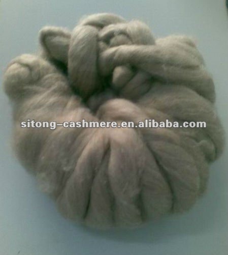 純粋なカシミヤ織繊維はヤーンの回転の使用のために越える-その他繊維問屋・仕入れ・卸・卸売り