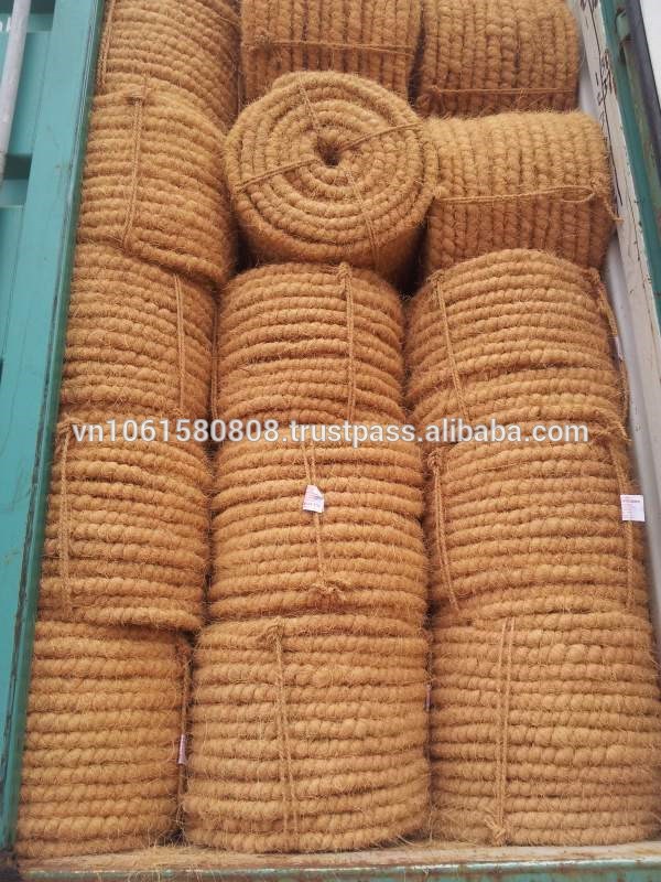 コイアのロープ/ココナッツの繊維ロープ- 最高の価格-その他繊維問屋・仕入れ・卸・卸売り