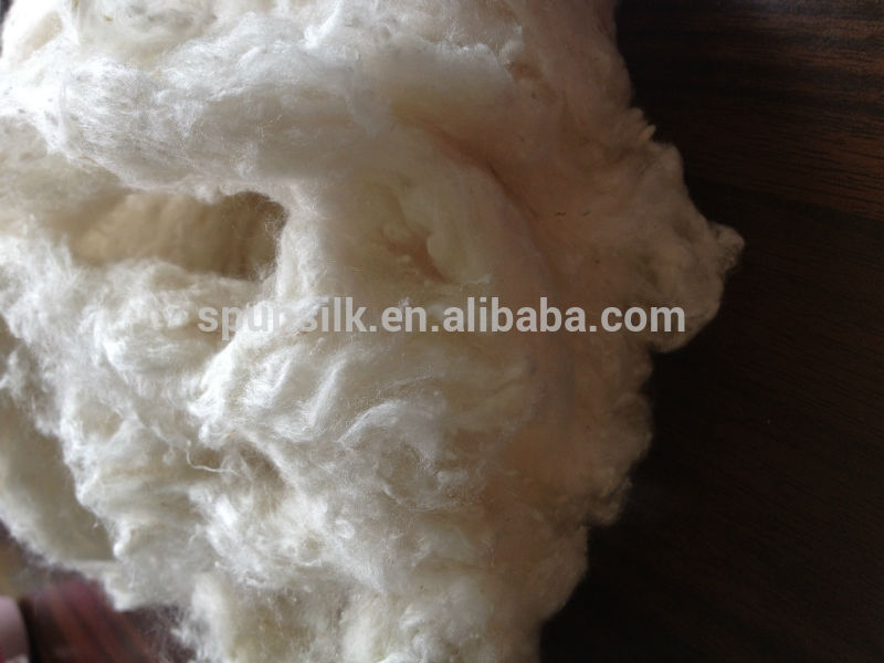 絹の短い繊維sグレード-シルク繊維問屋・仕入れ・卸・卸売り