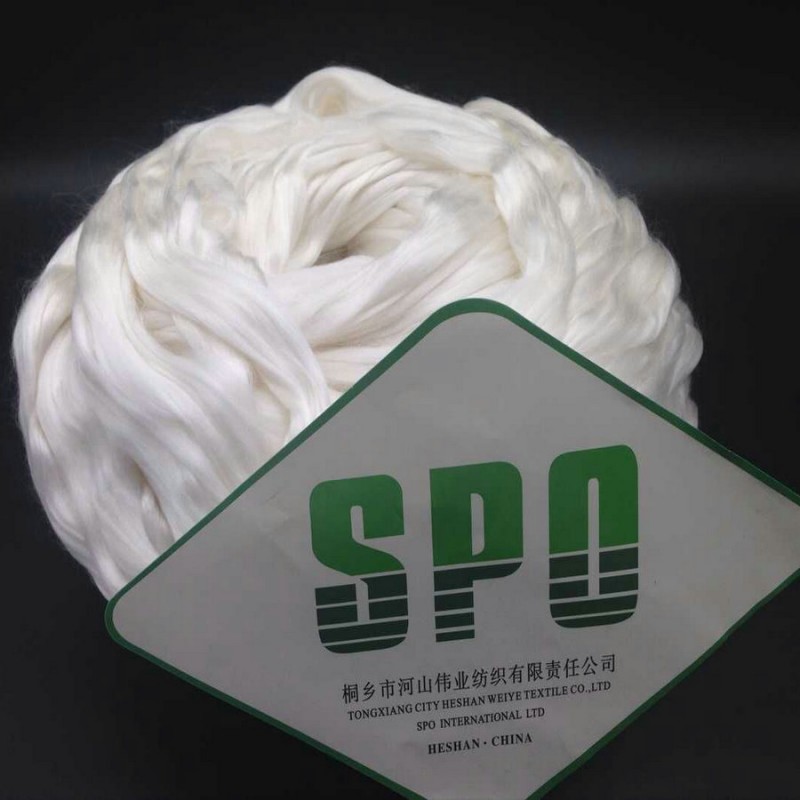 最高品質a1グレード桑シルクスライバーを織るための、 編み物桑シルクスライバー中国、 シルク100％、 絹繊維7.5-8cm-シルク繊維問屋・仕入れ・卸・卸売り