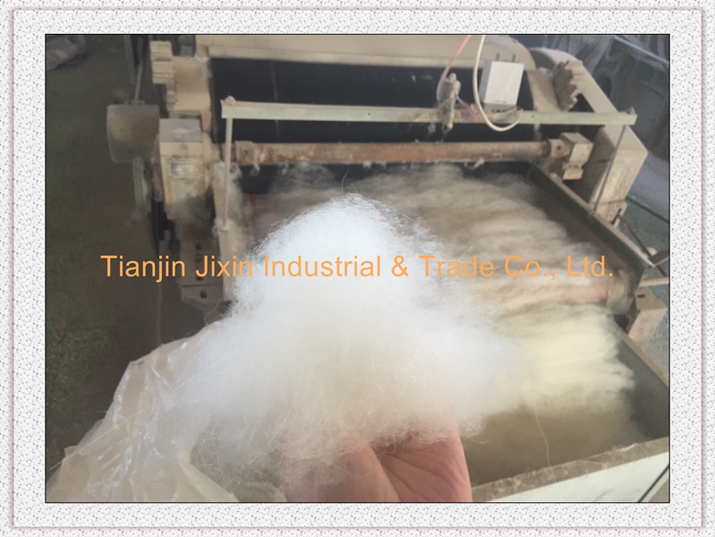 100%中国純粋なウール白いカシミヤ-ウール繊維問屋・仕入れ・卸・卸売り