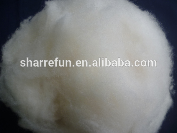 中国の自然な白羊毛繊維18.5mic/36-38mm-ウール繊維問屋・仕入れ・卸・卸売り