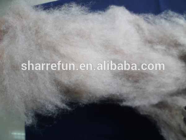 除毛と身分証明書中国のヤギのカシミヤ繊維茶色-ウール繊維問屋・仕入れ・卸・卸売り