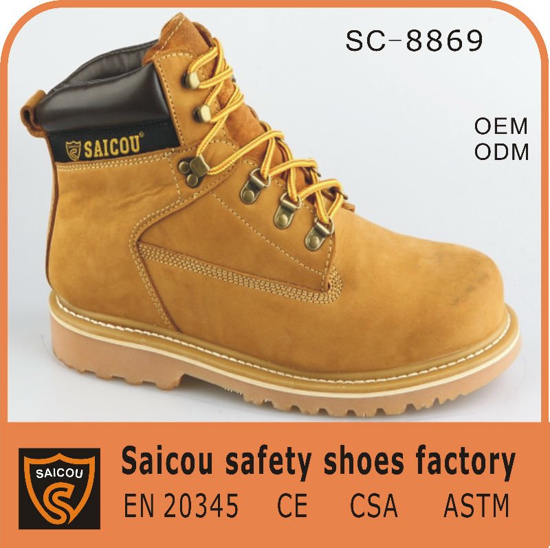 安全靴の広東省の工場(SC-8869)-本革問屋・仕入れ・卸・卸売り