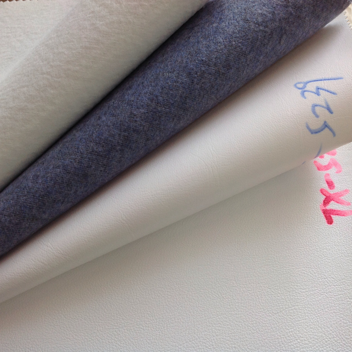 ホワイト pvc ポリウレタン レザー ロール用ソファ/オフィス チェア/バッグ-合成皮革問屋・仕入れ・卸・卸売り