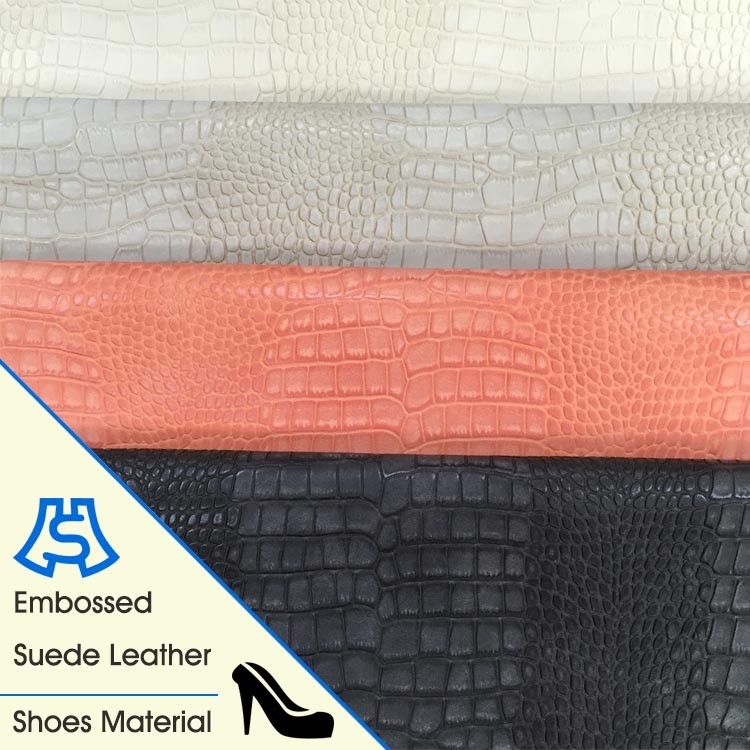 2016新製品スエードpu靴革素材-合成皮革問屋・仕入れ・卸・卸売り