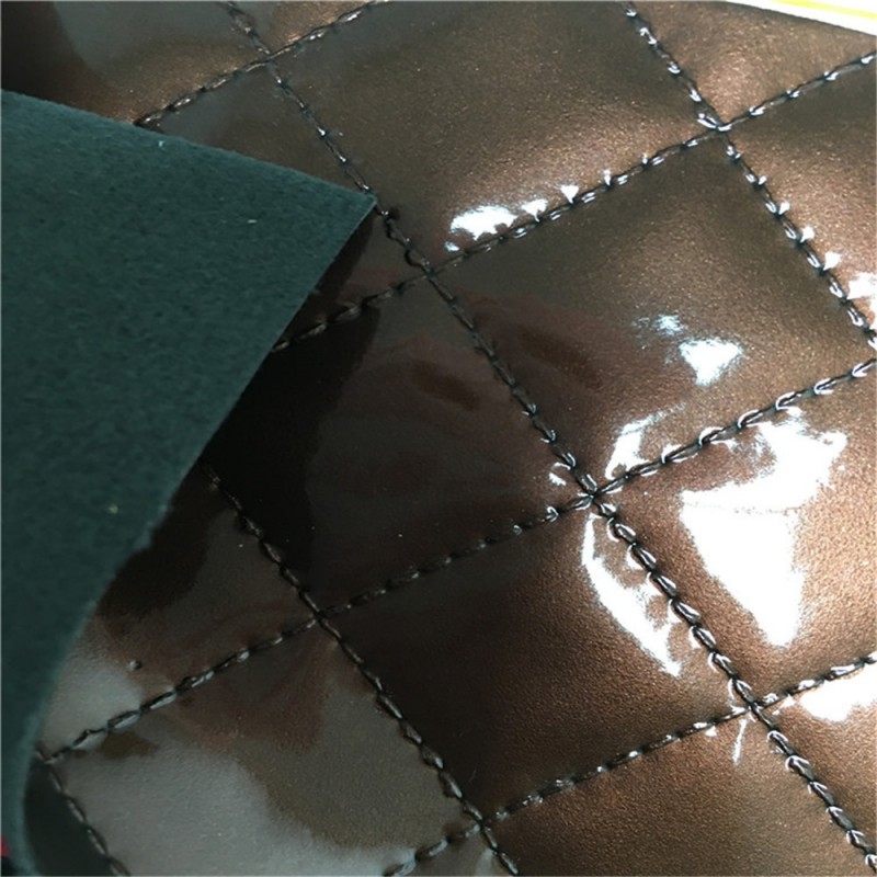 1.2ミリメートル中国装飾使用材料織テクニクス平方エンボス特許シャイニー寝具pvc合成皮革-合成皮革問屋・仕入れ・卸・卸売り