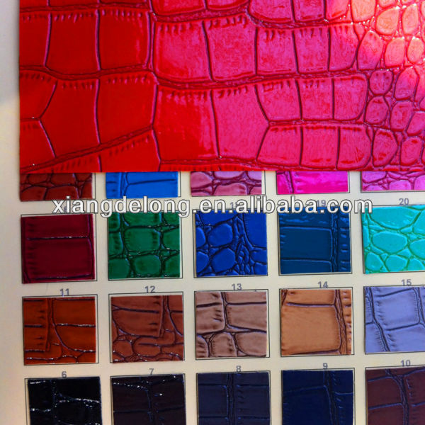 puクロコを作るための革のハンドバッグ、 合成ワニ革、 ハンドバッグ素材-合成皮革問屋・仕入れ・卸・卸売り