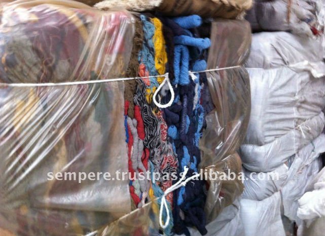 組合せ色の踏面の不用なカーペットのウールの無駄-紡織ウエイスト問屋・仕入れ・卸・卸売り