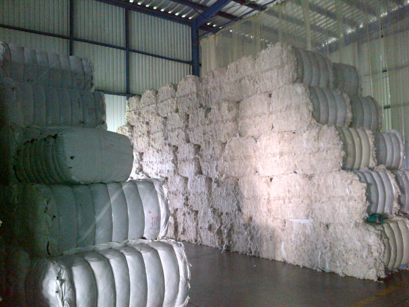 綿100％の廃棄物- サブから製品の紡績工場-紡織ウエイスト問屋・仕入れ・卸・卸売り