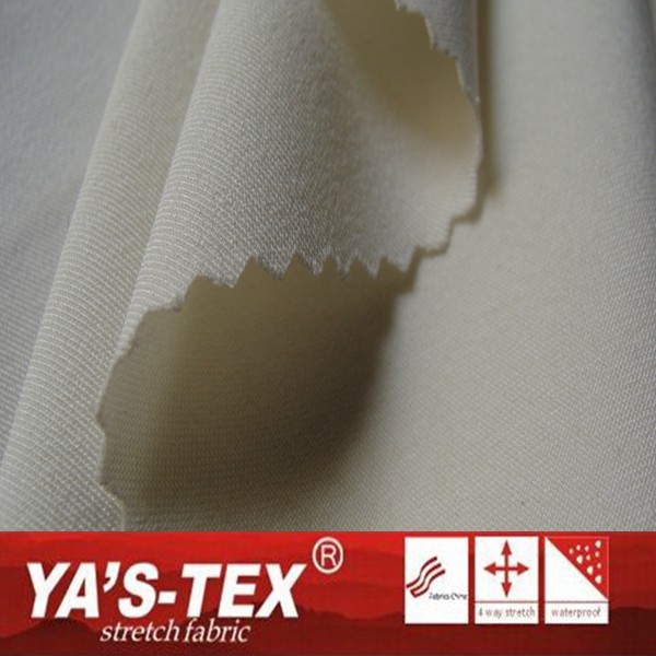 Ya's-tex 92%ポリエステル8%スパンデックス4ウェイストレッチ生地用germentとズボン-織布問屋・仕入れ・卸・卸売り